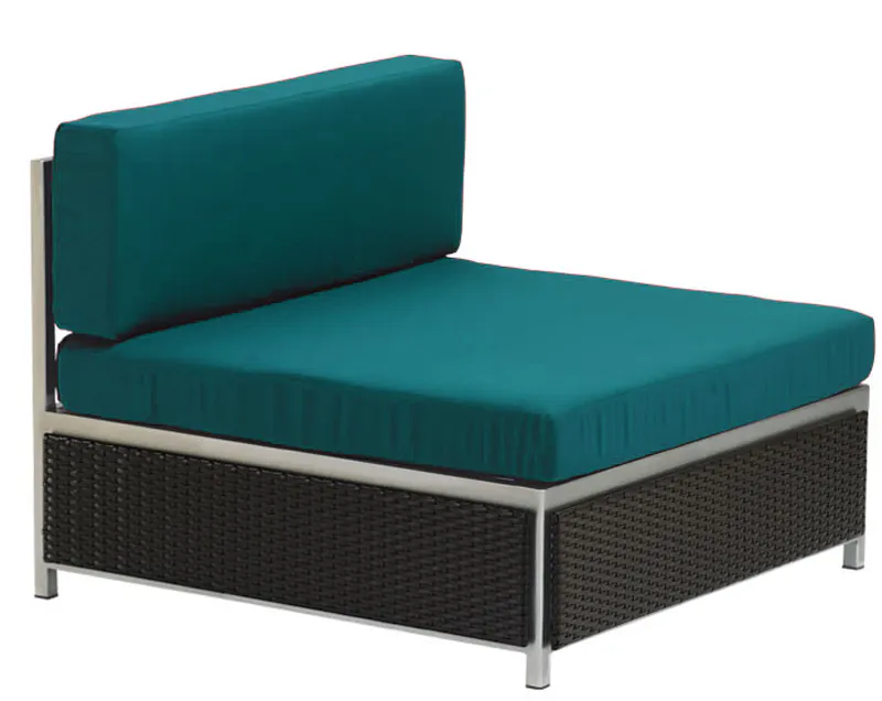 Tropitone 591010MC Cabana Club Aluminum Woven Cabana Club Aluminum Half Woven Center Module Tropitone 591010MC Cabana Club Aluminum Woven Cabana Club Aluminum Half Woven Center Module