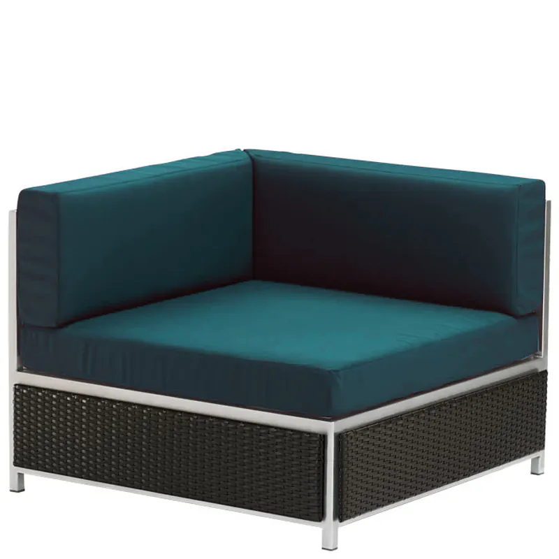 Tropitone 591010SC Cabana Club Aluminum Woven Cabana Club Aluminum Half Woven Sq Center Module