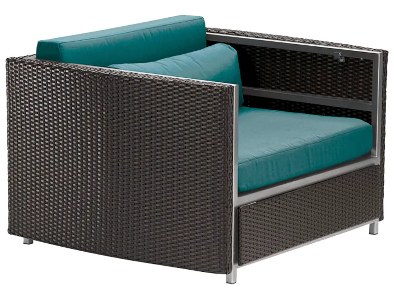 Tropitone 591011AC Cabana Club Aluminum Woven Arm Chair Tropitone 591011AC Cabana Club Aluminum Woven Arm Chair