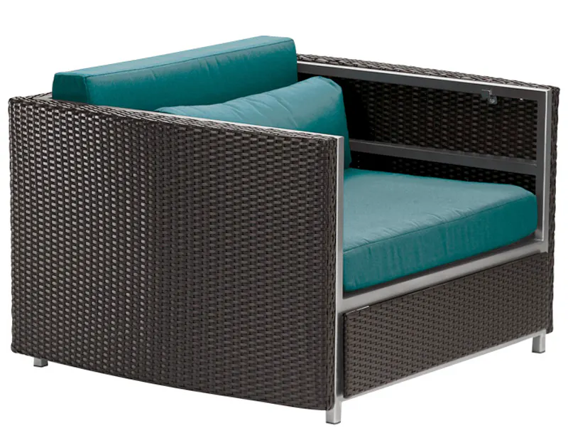 Tropitone 591011AC Cabana Club Aluminum Woven Arm Chair Tropitone 591011AC Cabana Club Aluminum Woven Arm Chair
