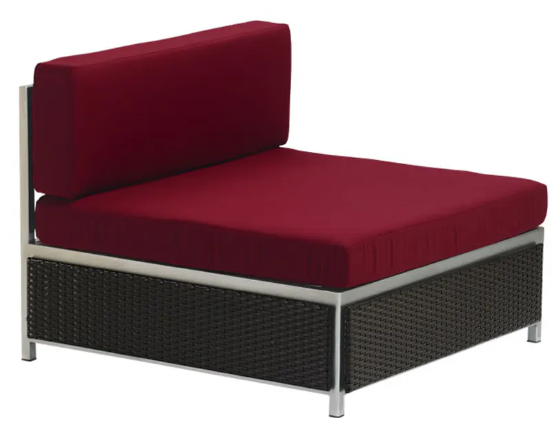 Tropitone 510710MC Cabana Club Stainless Steel Woven Cabana Club Woven Center Module Half Woven Tropitone 510710MC Cabana Club Stainless Steel Woven Cabana Club Woven Center Module Half Woven
