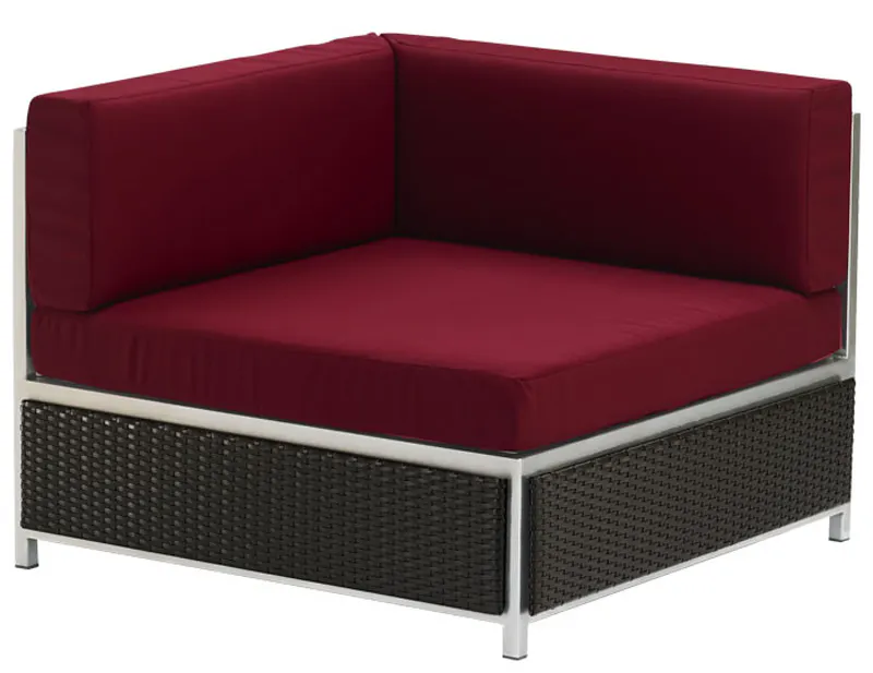 Tropitone 510710SC Cabana Club Stainless Steel Woven Cabana Club Woven Square Corner Module Half Woven Tropitone 510710SC Cabana Club Stainless Steel Woven Cabana Club Woven Square Corner Module Half Woven