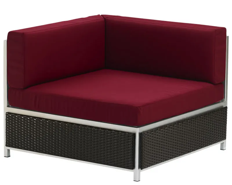 Tropitone 510710SC Cabana Club Stainless Steel Woven Cabana Club Woven Square Corner Module Half Woven Tropitone 510710SC Cabana Club Stainless Steel Woven Cabana Club Woven Square Corner Module Half Woven