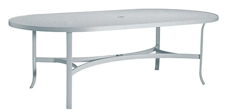 Tropitone 4284SBU Boulevard Tables 84 inch X 42 inch Oval Dining Table Tropitone 4284SBU Boulevard Tables 84 inch X 42 inch Oval Dining Table
