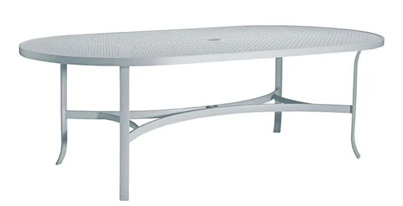 Tropitone 4284SBU Boulevard Tables 84 inch X 42 inch Oval Dining Table Tropitone 4284SBU Boulevard Tables 84 inch X 42 inch Oval Dining Table