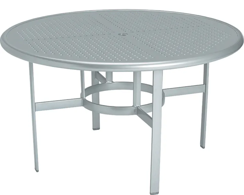 Tropitone 190348SBU Boulevard Tables 48 inch Round Dining Table Tropitone 190348SBU Boulevard Tables 48 inch Round Dining Table