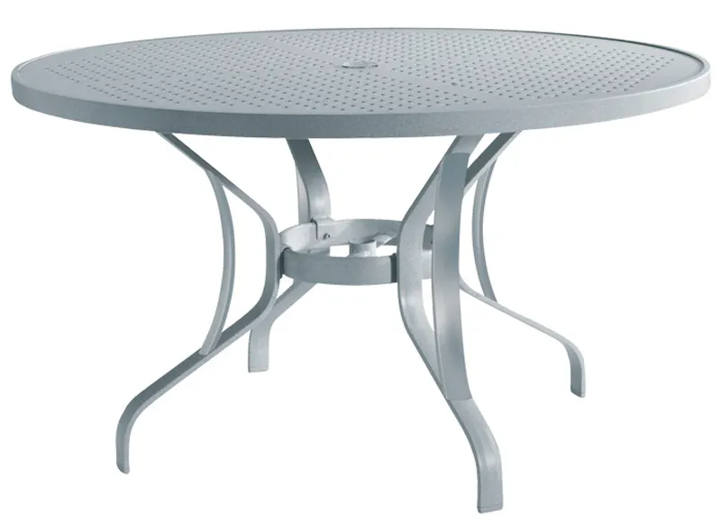 Tropitone 500048SBU Boulevard Tables 48 inch Round Dining Table, KD Tropitone 500048SBU Boulevard Tables 48 inch Round Dining Table, KD