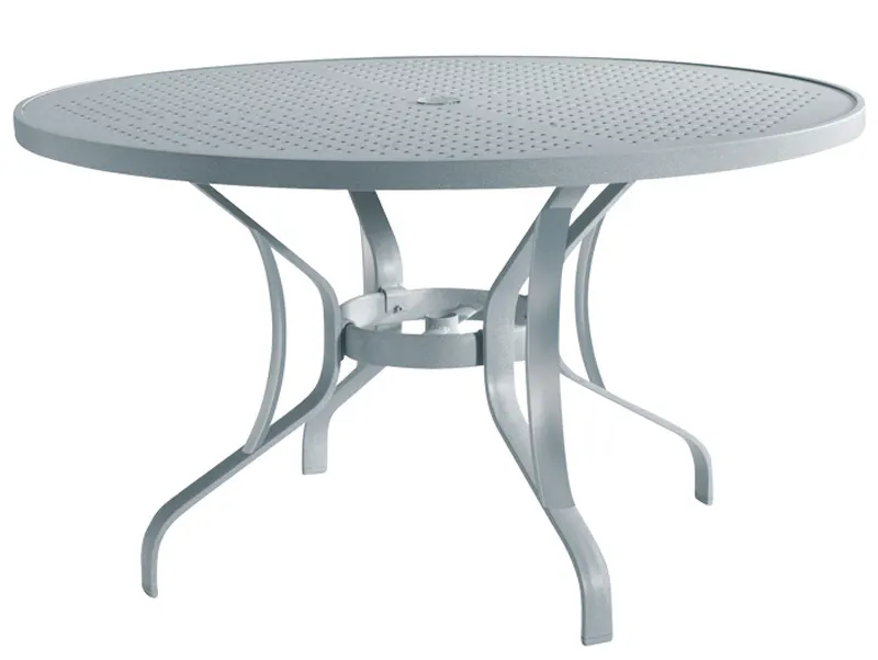 Tropitone 500048SBU Boulevard Tables 48 inch Round Dining Table, KD Tropitone 500048SBU Boulevard Tables 48 inch Round Dining Table, KD