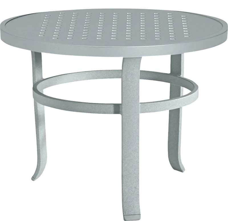 Tropitone 4283SB Boulevard Tables 24 inch Round Tea Table Tropitone 4283SB Boulevard Tables 24 inch Round Tea Table