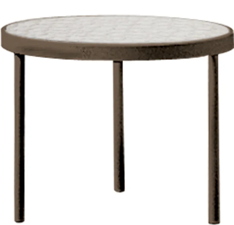 Tropitone 694 Millennia 16 inch Round Tea Table Tropitone 694 Millennia 16 inch Round Tea Table