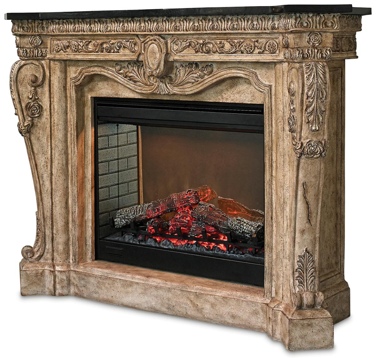 Ambella Home 01129-400-061 Floral Electric Fireplace Ambella Home 01129-400-061 Floral Electric Fireplace
