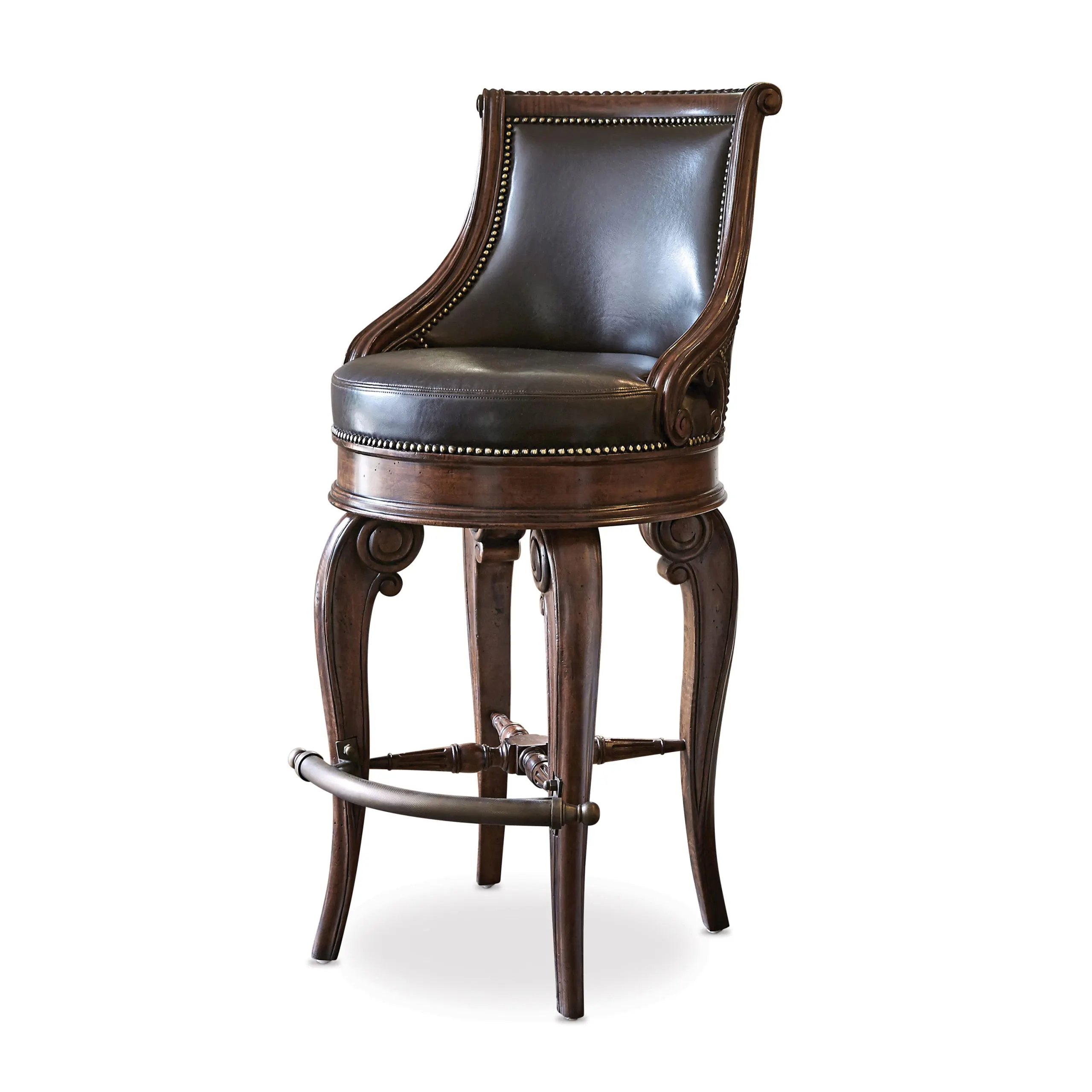 Ambella Home 03500-520-002 Tatum Swivel Counter Stool