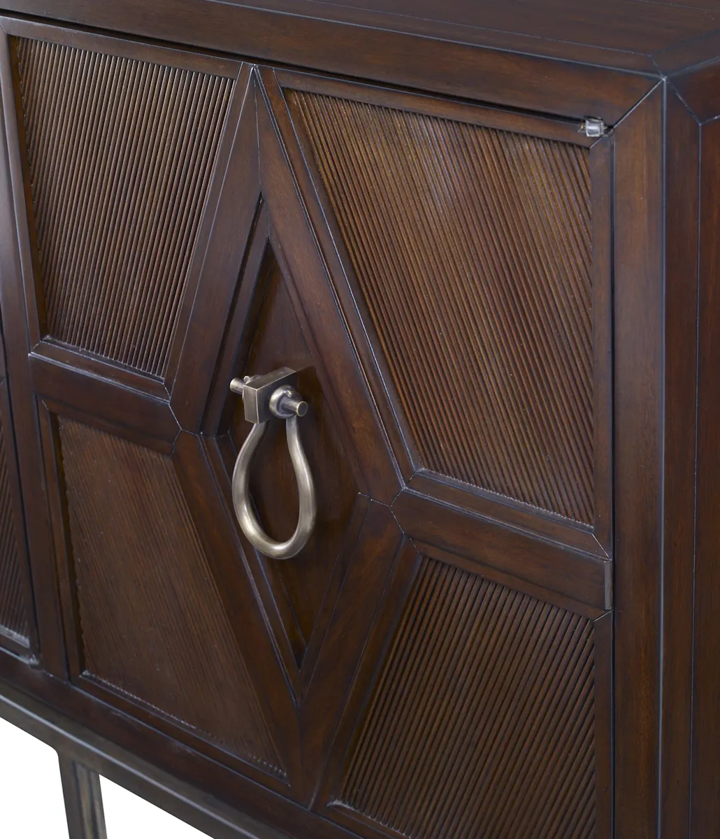 Ambella Home 04602-820-001 Diamond Multi-Use Cabinet Dark Ambella Home 04602-820-001 Diamond Multi-Use Cabinet Dark