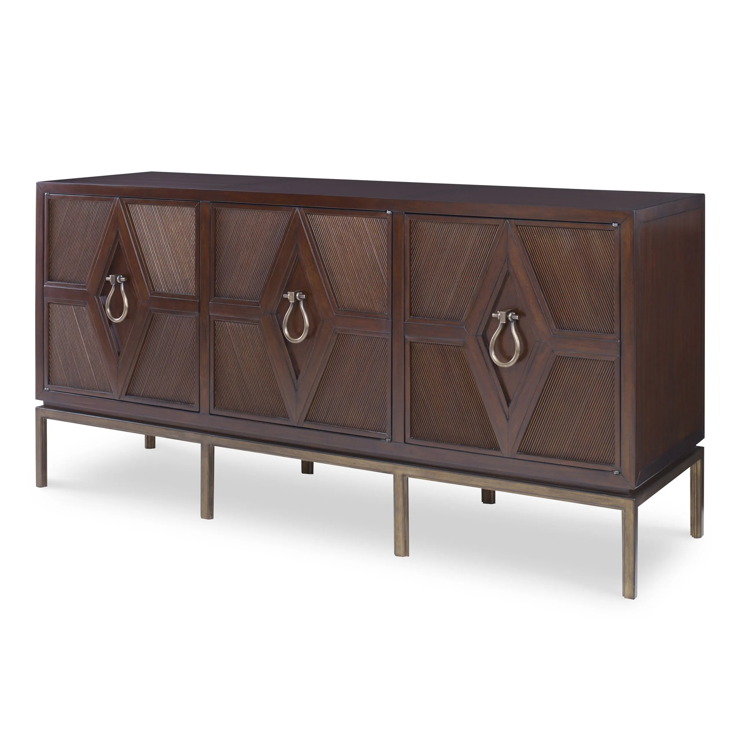 Ambella Home 04602-820-001 Diamond Multi-Use Cabinet Dark