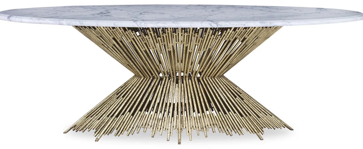 Ambella Home 05237-640-001 Pick Up Sticks Dining Table Base Ambella Home 05237-640-001 Pick Up Sticks Dining Table Base