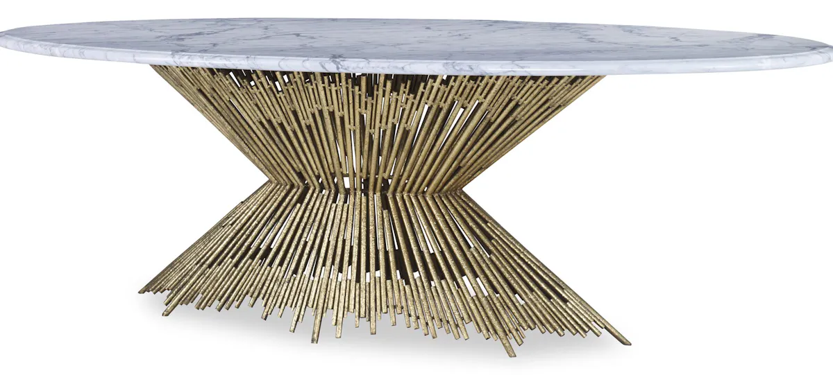 Ambella Home 05237-640-001 Pick Up Sticks Dining Table Base Ambella Home 05237-640-001 Pick Up Sticks Dining Table Base