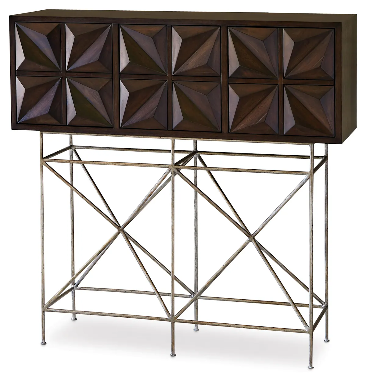 Ambella Home 07207-850-001 Snowflake Console Table Ambella Home 07207-850-001 Snowflake Console Table