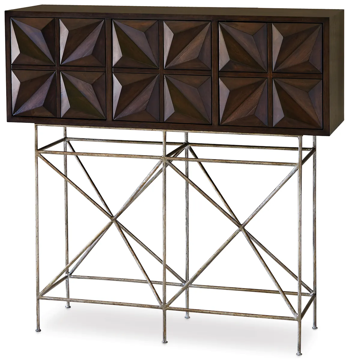Ambella Home 07207-850-001 Snowflake Console Table Ambella Home 07207-850-001 Snowflake Console Table