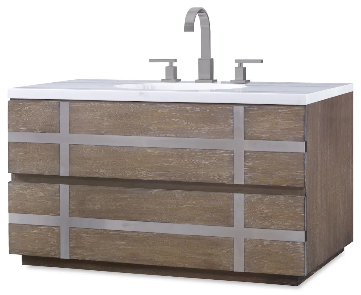 Ambella Home 07227-110-401 Thompson Wall Sink Chest Octo Finish Ambella Home 07227-110-401 Thompson Wall Sink Chest Octo Finish
