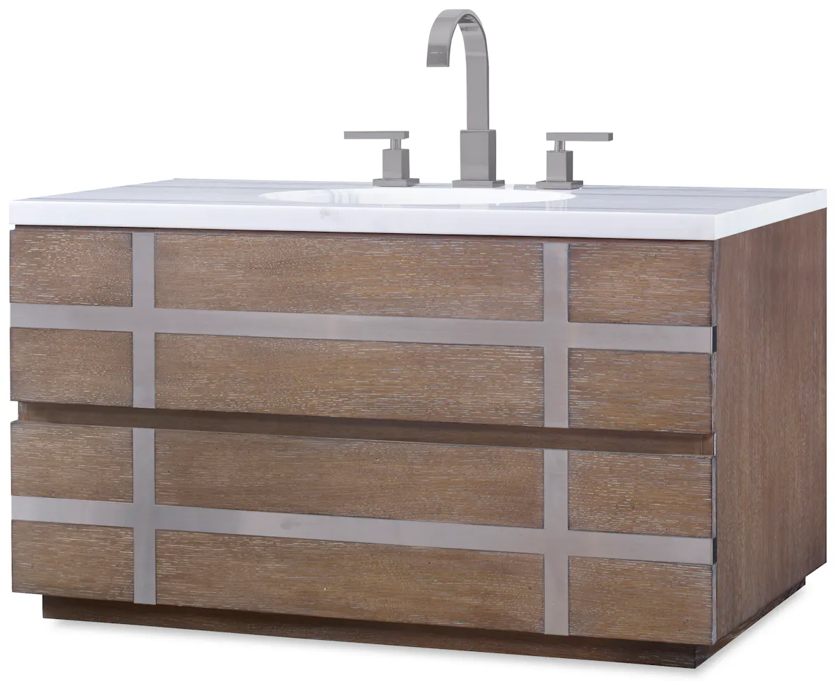 Ambella Home 07227-110-401 Thompson Wall Sink Chest Octo Finish Ambella Home 07227-110-401 Thompson Wall Sink Chest Octo Finish
