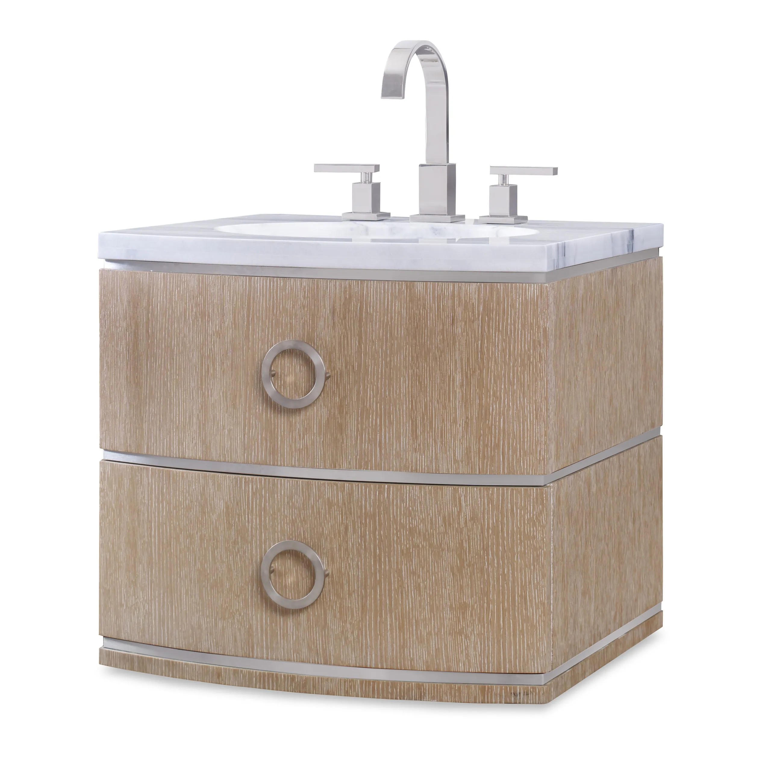 Ambella Home 07231-110-101 Cirque Petite Wall Sink Chest Accordion