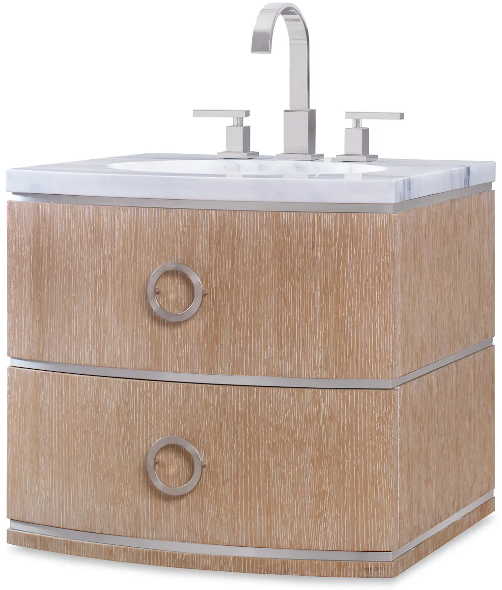 Ambella Home 07231-110-101 Cirque Petite Wall Sink Chest Accordion Ambella Home 07231-110-101 Cirque Petite Wall Sink Chest Accordion