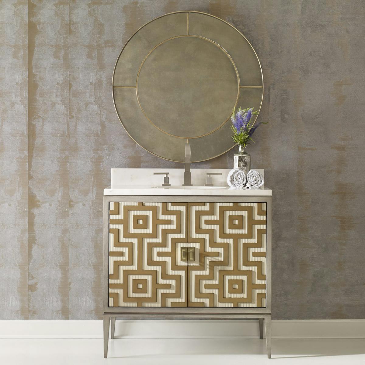 Ambella Home 07250-110-301 Labyrinth Sink Chest Ambella Home 07250-110-301 Labyrinth Sink Chest