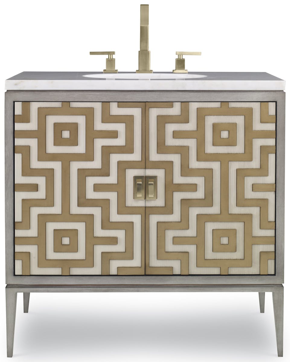 Ambella Home 07250-110-301 Labyrinth Sink Chest Ambella Home 07250-110-301 Labyrinth Sink Chest