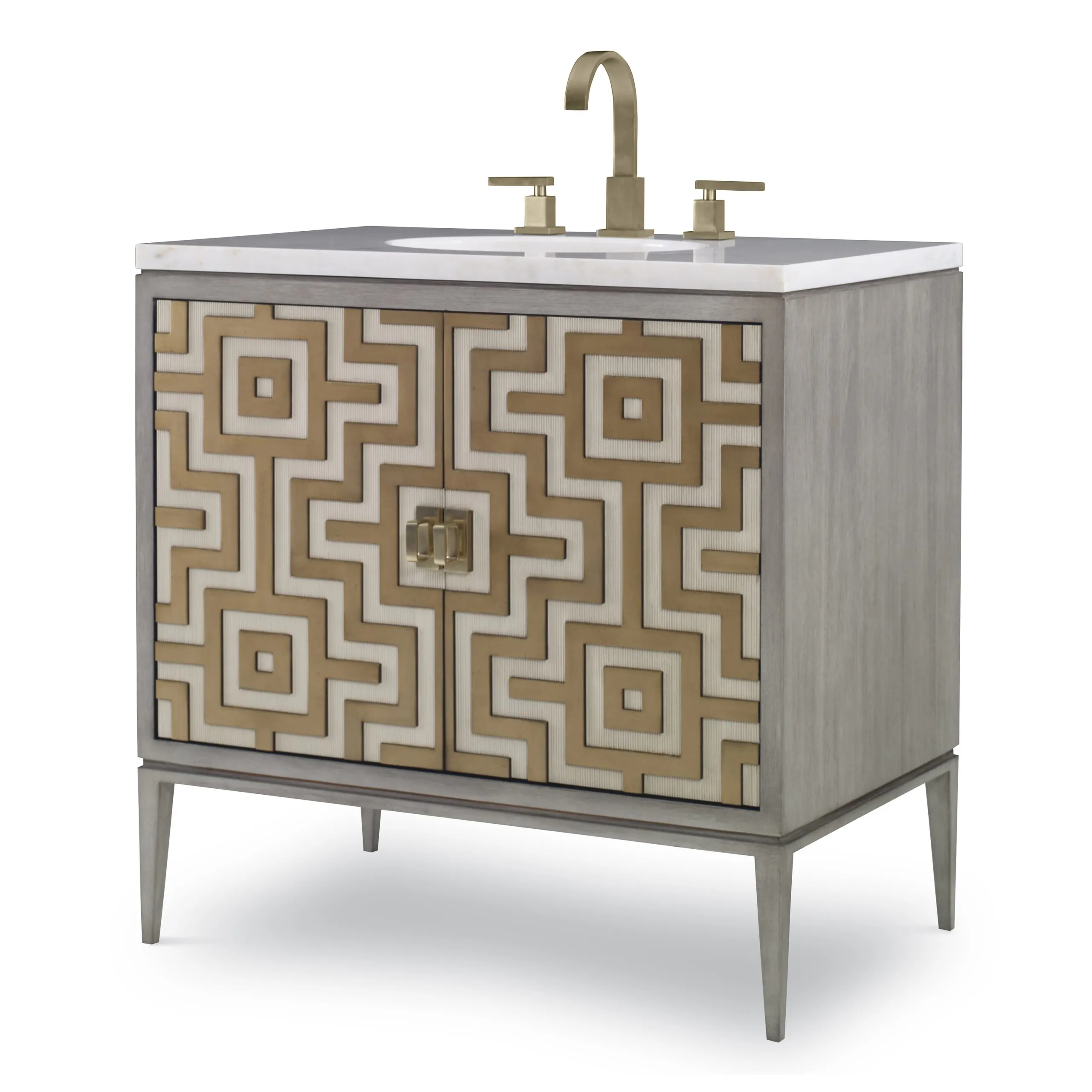 Ambella Home 07250-110-301 Labyrinth Sink Chest