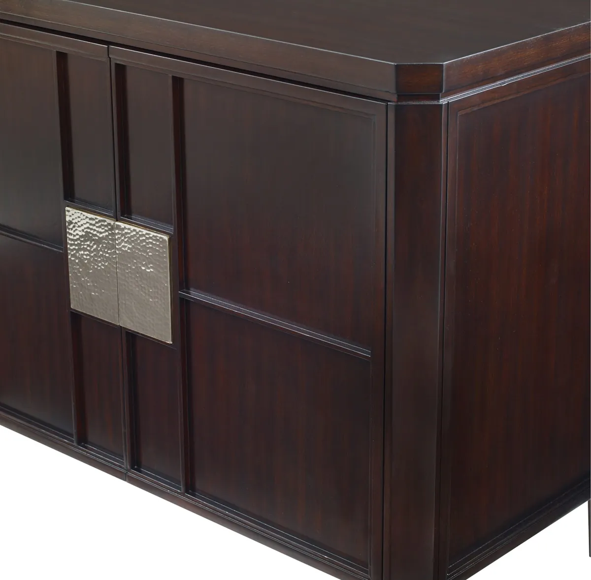 Ambella Home 07251-630-001N Harrison Sideboard Walnut W/ Nickel Ambella Home 07251-630-001N Harrison Sideboard Walnut W/ Nickel