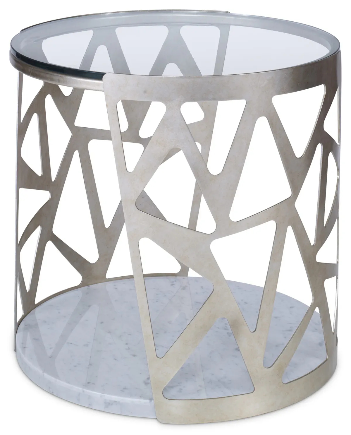 Ambella Home 07269-900-001 Pierced Round End Table Ambella Home 07269-900-001 Pierced Round End Table