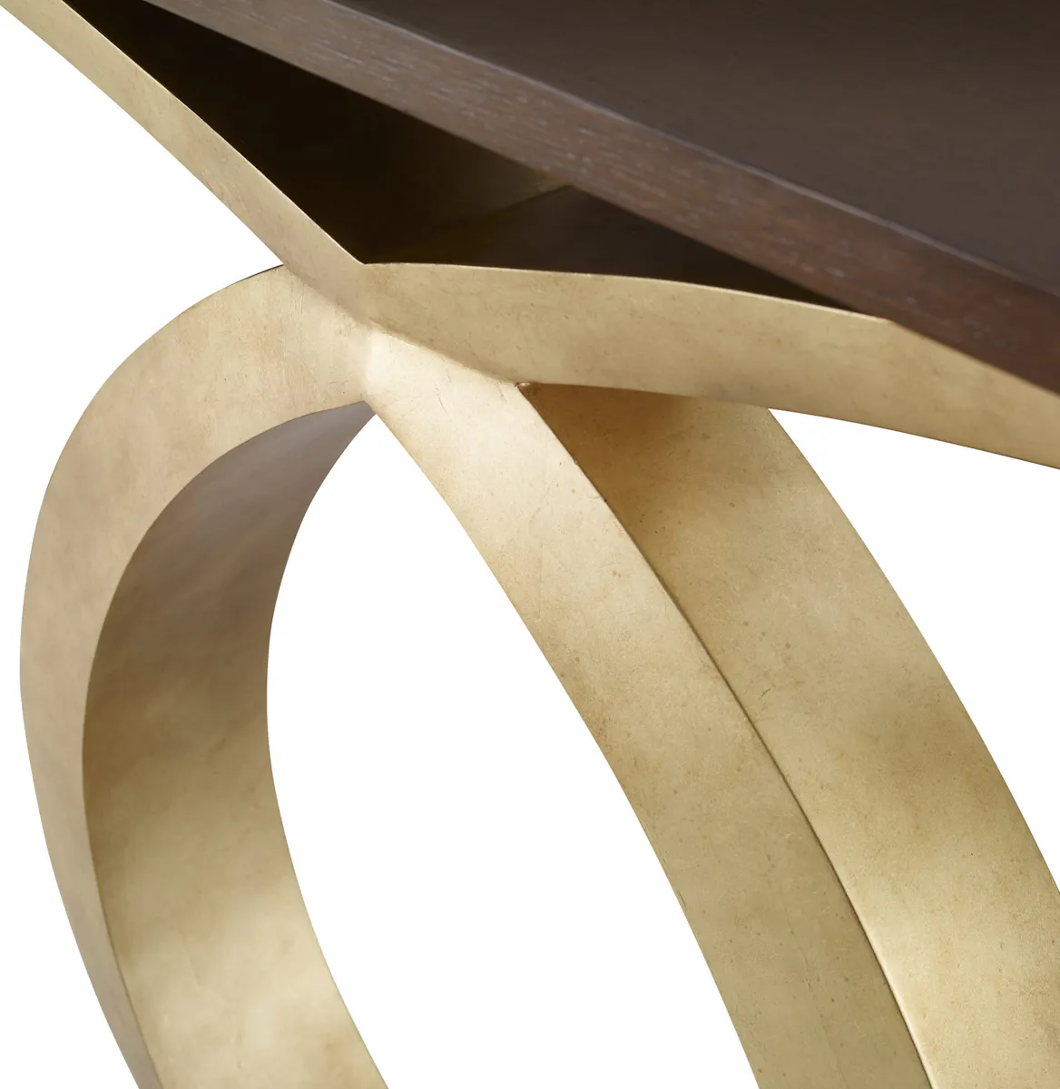 Ambella Home 07286-850-001 Loophole Console Table Gold Ambella Home 07286-850-001 Loophole Console Table Gold
