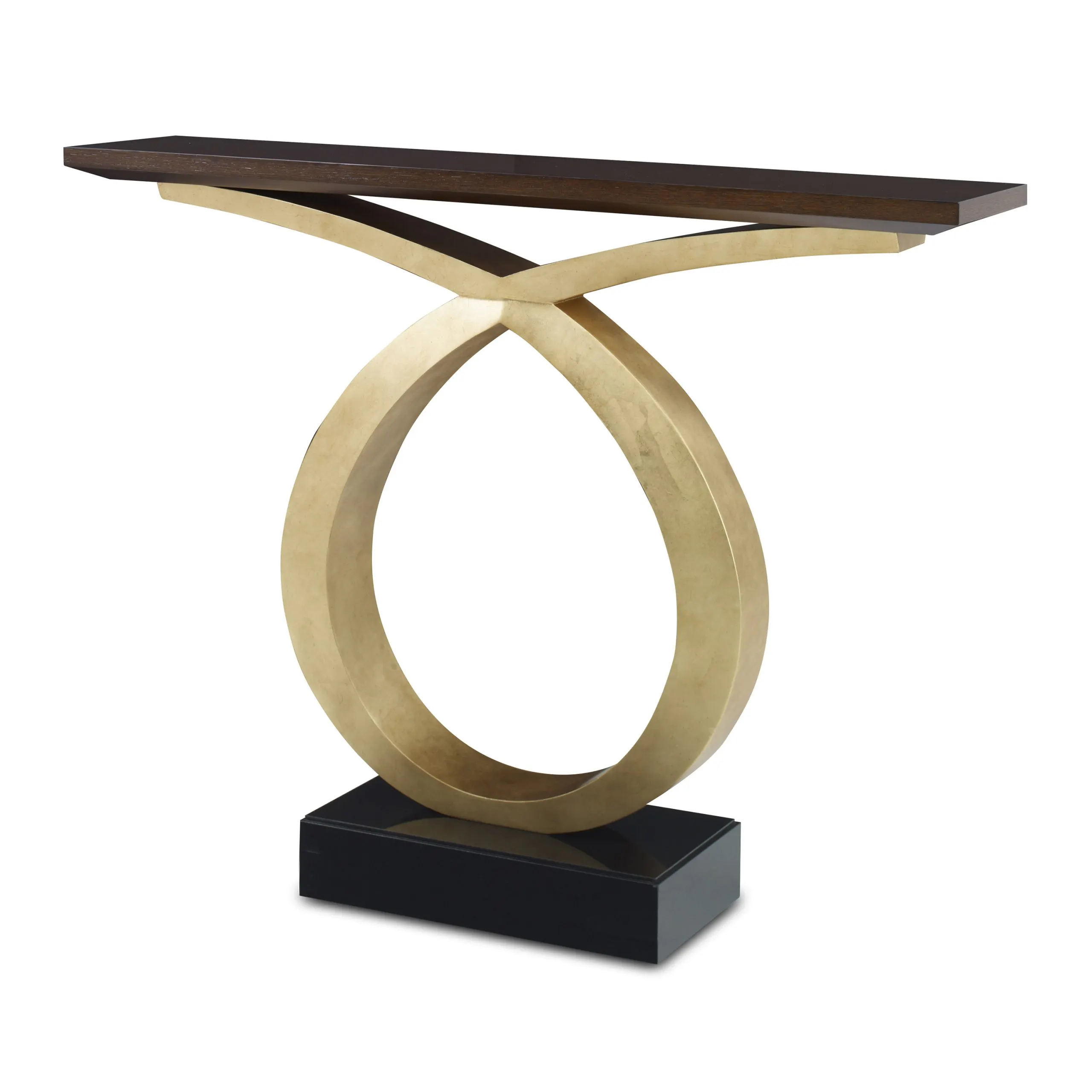 Ambella Home 07286-850-001 Loophole Console Table Gold
