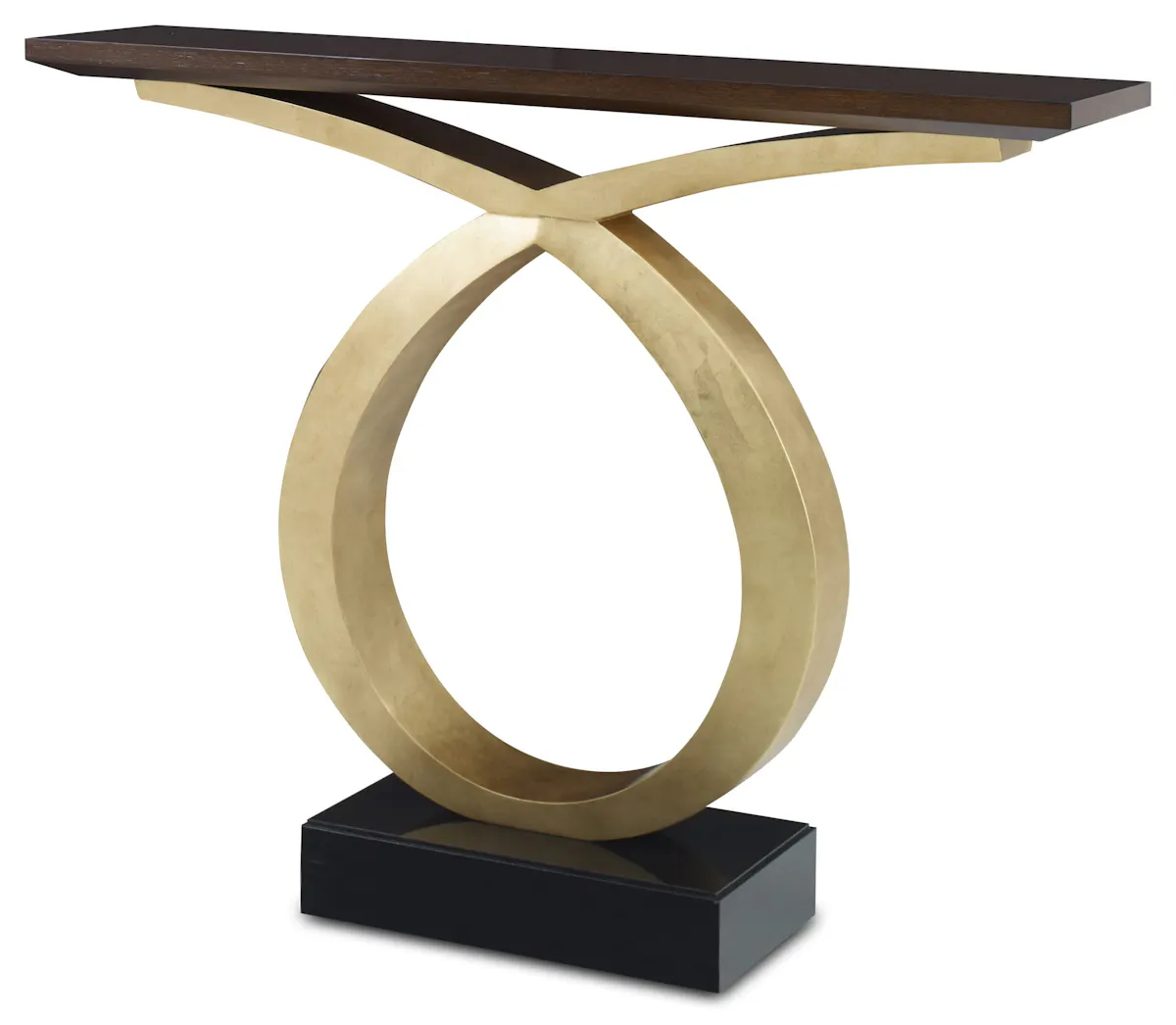 Ambella Home 07286-850-001 Loophole Console Table Gold Ambella Home 07286-850-001 Loophole Console Table Gold