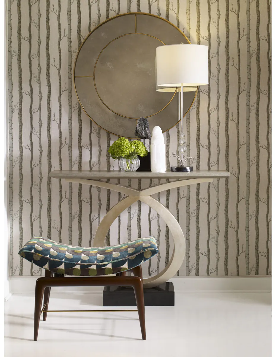 Ambella Home 07286-850-002 Loophole Console Table Silver Ambella Home 07286-850-002 Loophole Console Table Silver