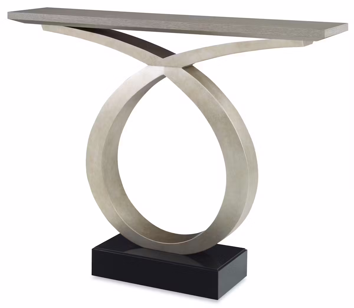Ambella Home 07286-850-002 Loophole Console Table Silver Ambella Home 07286-850-002 Loophole Console Table Silver