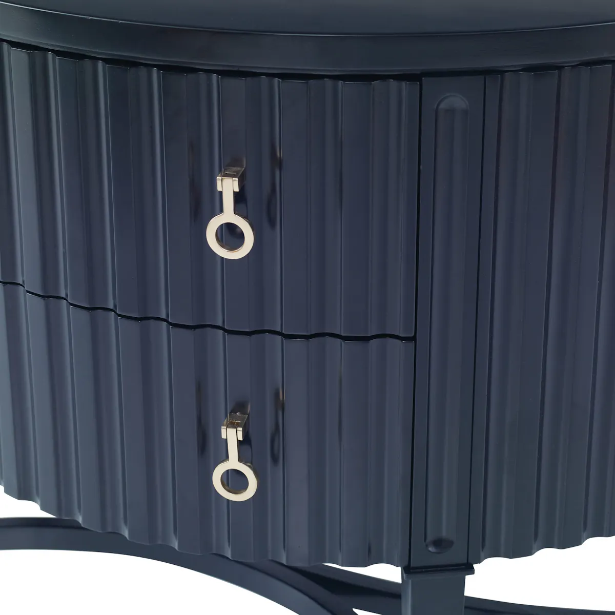 Ambella Home 07287-830-001 Lyra Demilune Chest Black Ambella Home 07287-830-001 Lyra Demilune Chest Black