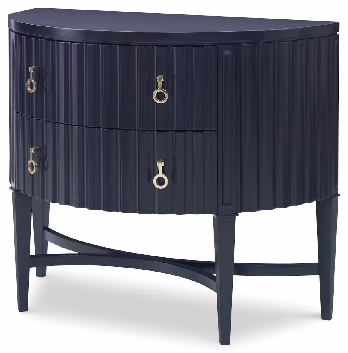Ambella Home 07287-830-001 Lyra Demilune Chest Black Ambella Home 07287-830-001 Lyra Demilune Chest Black