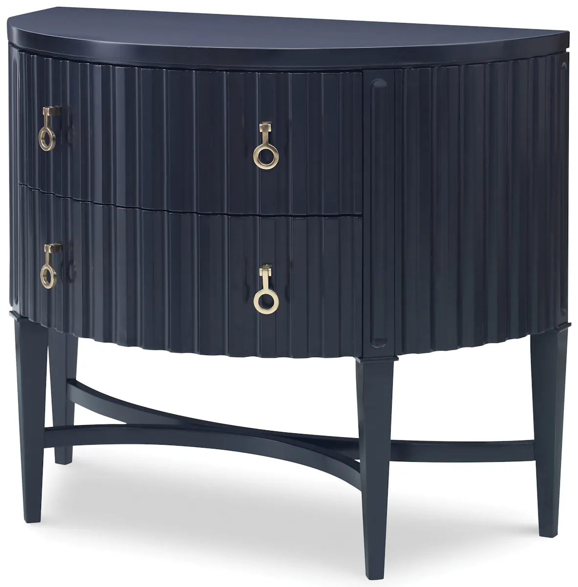 Ambella Home 07287-830-001 Lyra Demilune Chest Black Ambella Home 07287-830-001 Lyra Demilune Chest Black