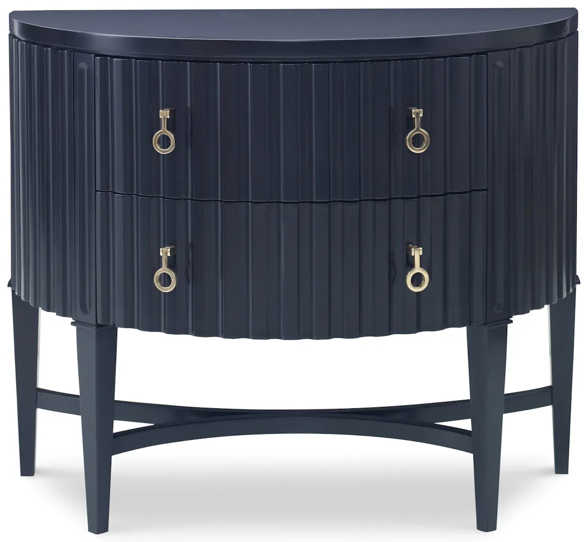 Ambella Home 07287-830-001 Lyra Demilune Chest Black Ambella Home 07287-830-001 Lyra Demilune Chest Black