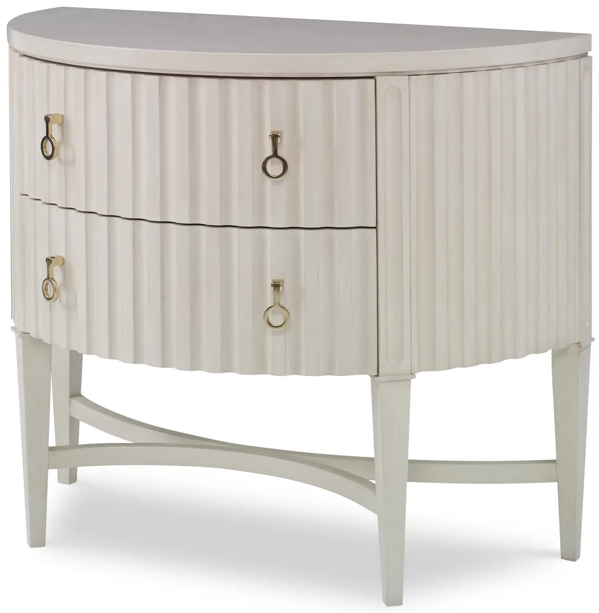 Ambella Home 07287-830-007 Lyra Demilune Chest Linen Ambella Home 07287-830-007 Lyra Demilune Chest Linen