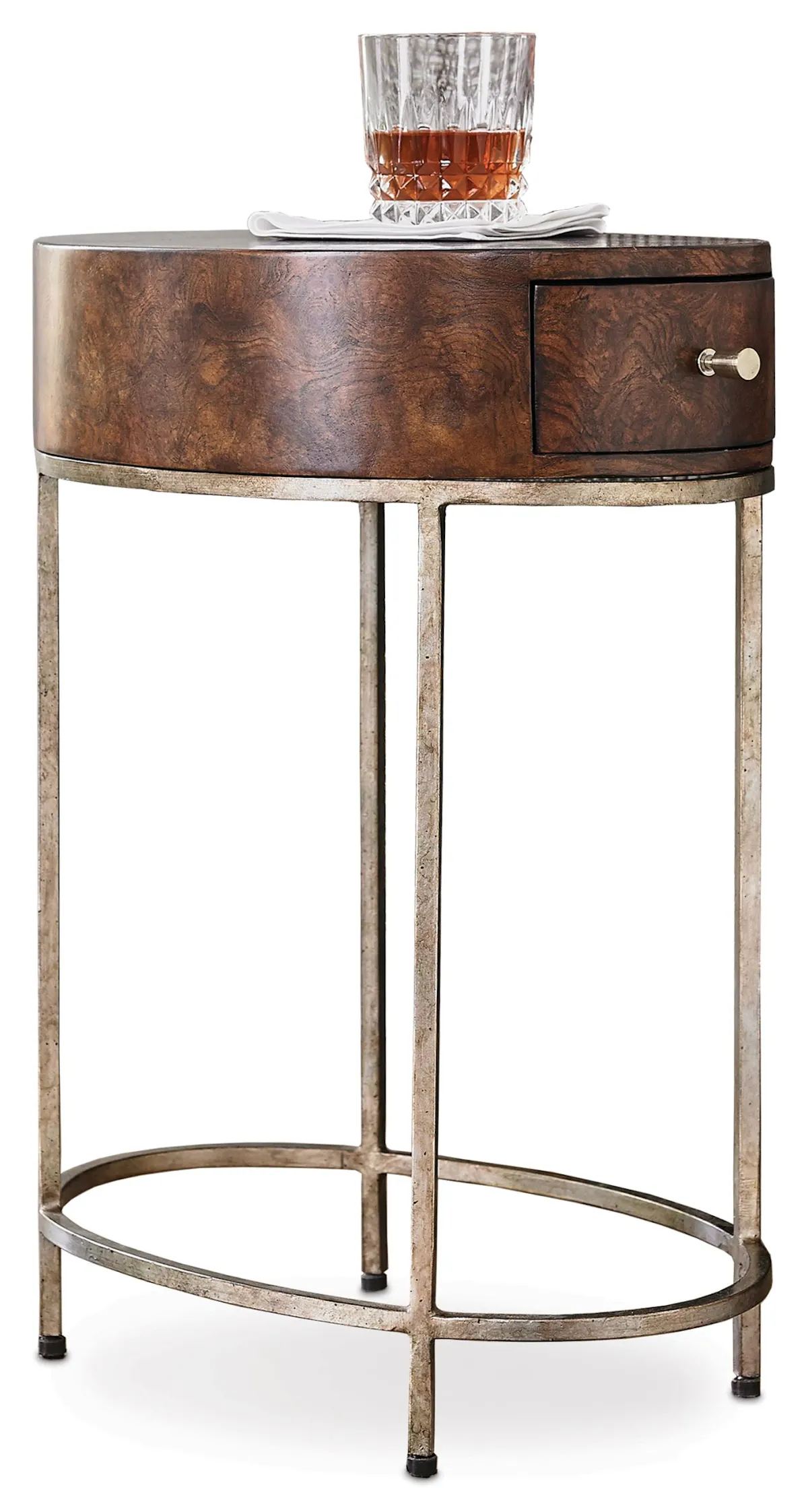Ambella Home 09126-900-011 French Key Accent Table Silver Ambella Home 09126-900-011 French Key Accent Table Silver