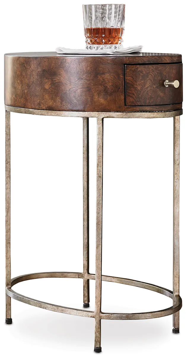 Ambella Home 09126-900-011 French Key Accent Table Silver Ambella Home 09126-900-011 French Key Accent Table Silver