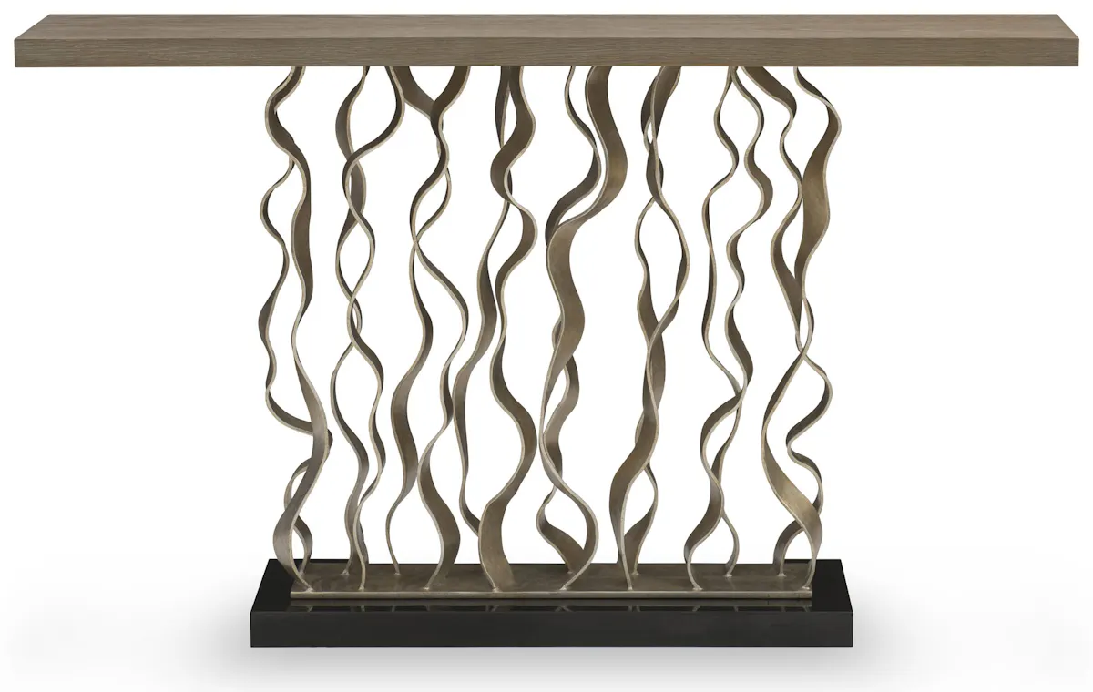 Ambella Home 09158-850-001 Waves Console Table Ambella Home 09158-850-001 Waves Console Table