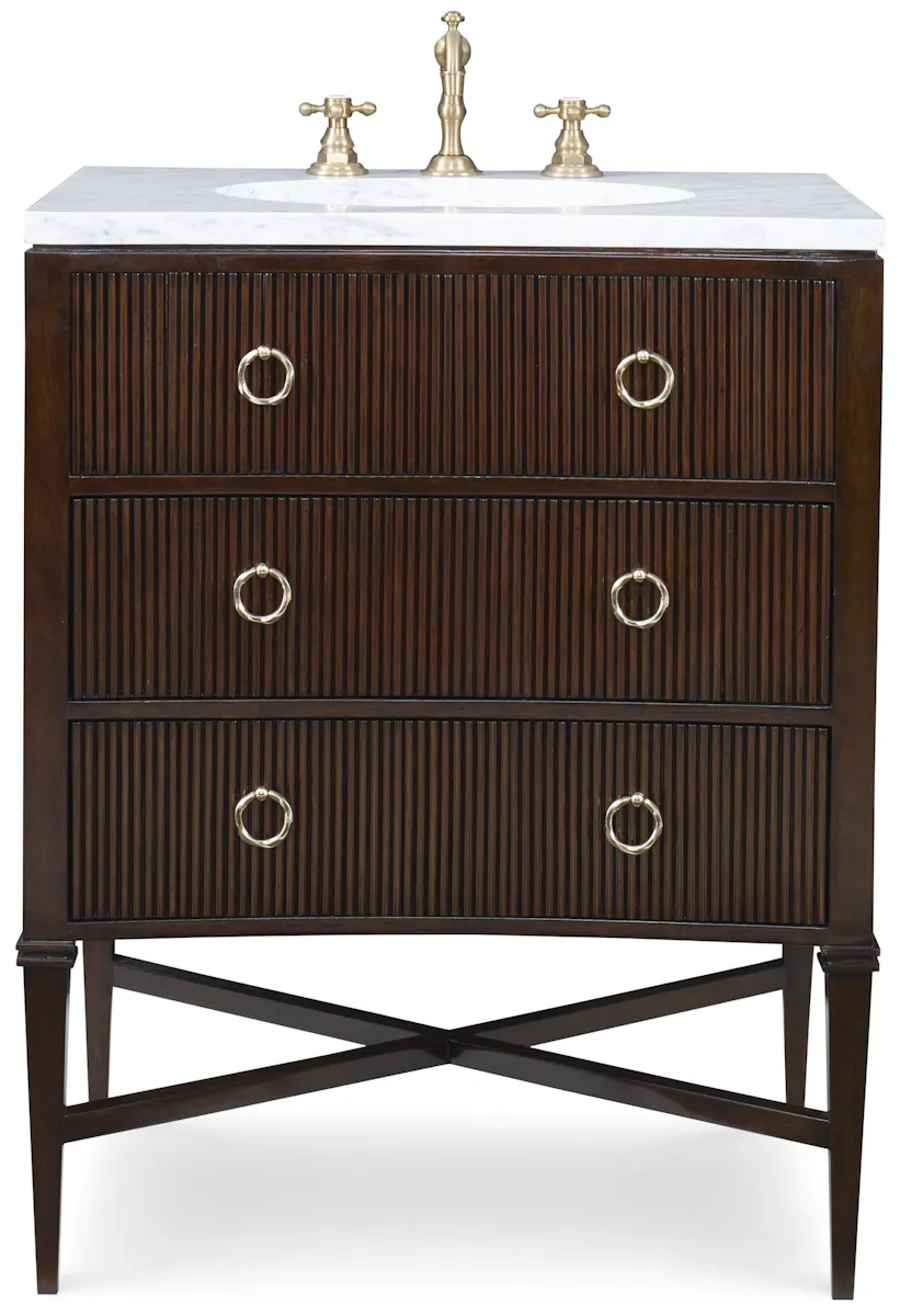 Ambella Home 09170-110-301 Reeded Sink Chest Ambella Home 09170-110-301 Reeded Sink Chest