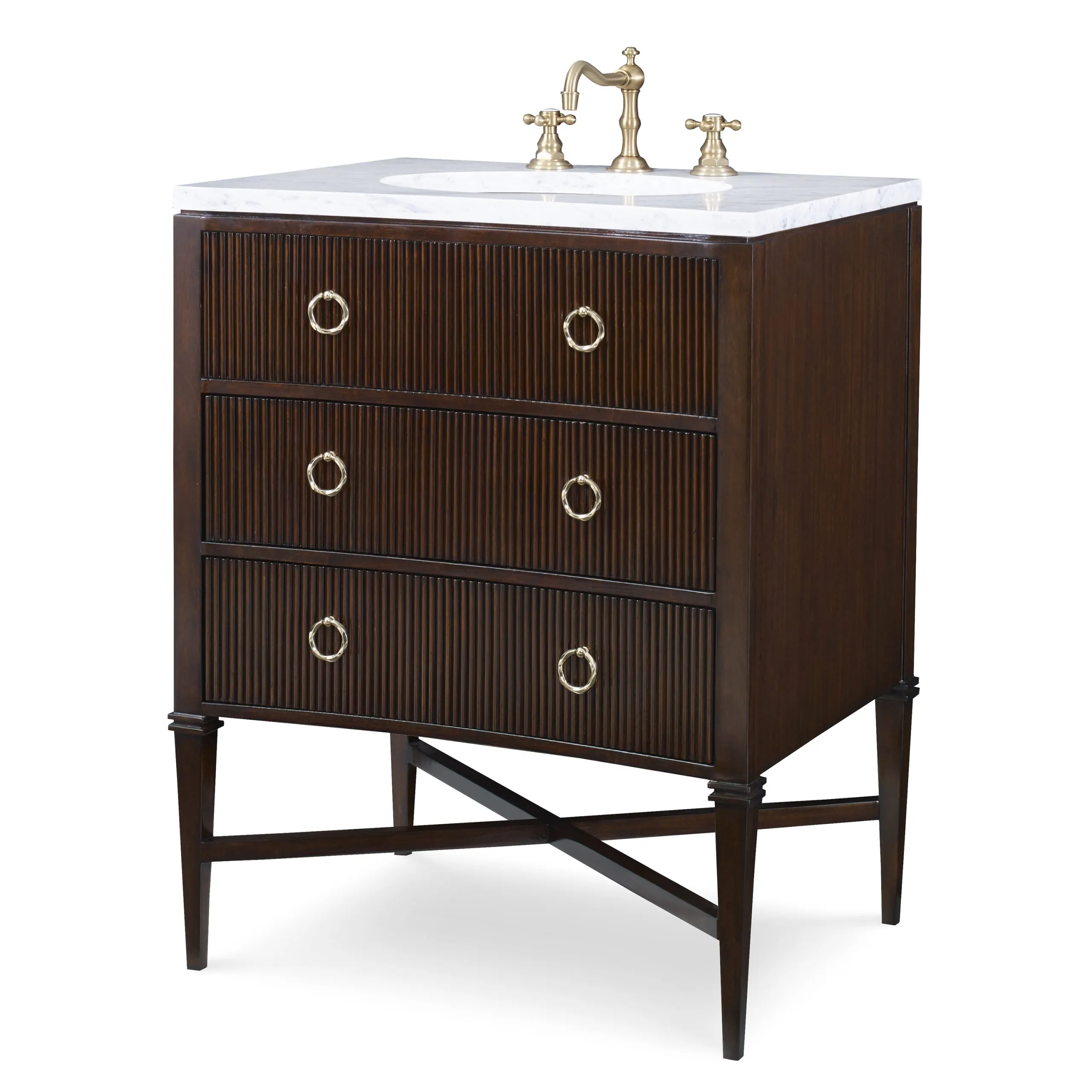 Ambella Home 09170-110-301 Reeded Sink Chest