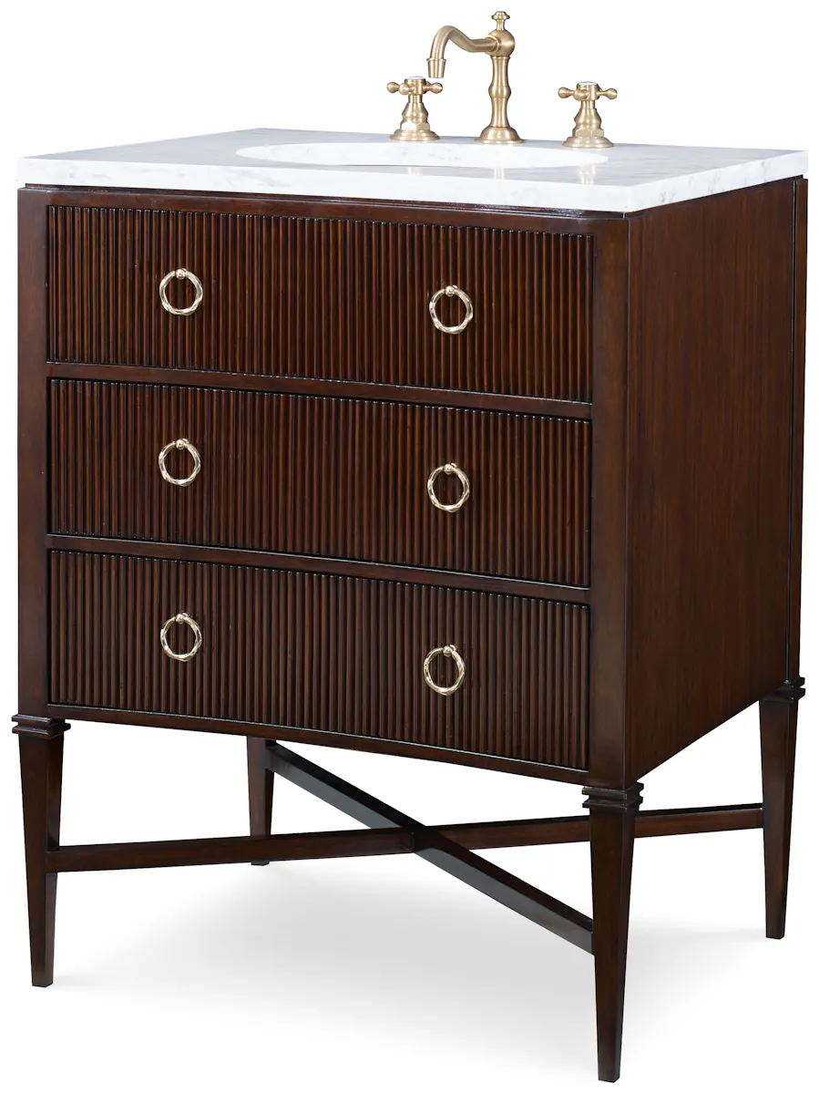 Ambella Home 09170-110-301 Reeded Sink Chest Ambella Home 09170-110-301 Reeded Sink Chest
