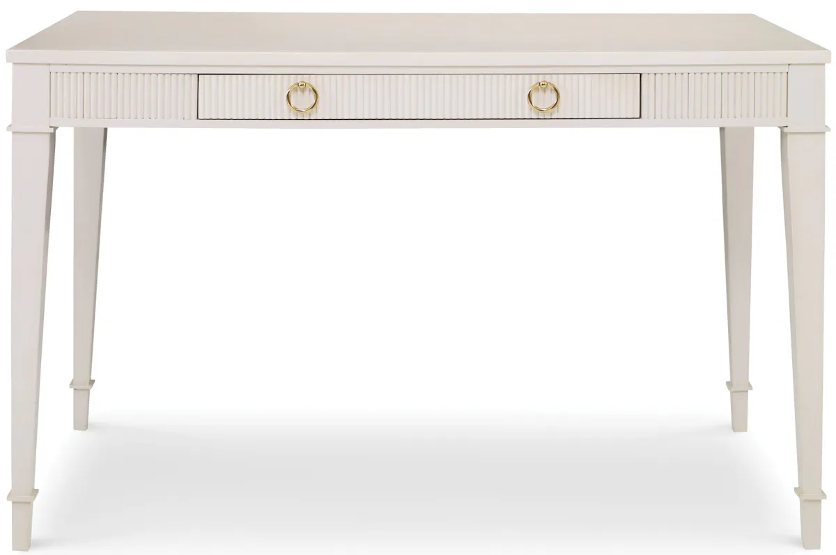 Ambella Home 09170-300-007 Reeded Writing Desk Linen Ambella Home 09170-300-007 Reeded Writing Desk Linen