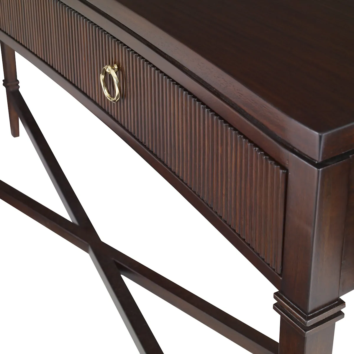 Ambella Home 09170-850-001 Reeded Console Table Ambella Home 09170-850-001 Reeded Console Table