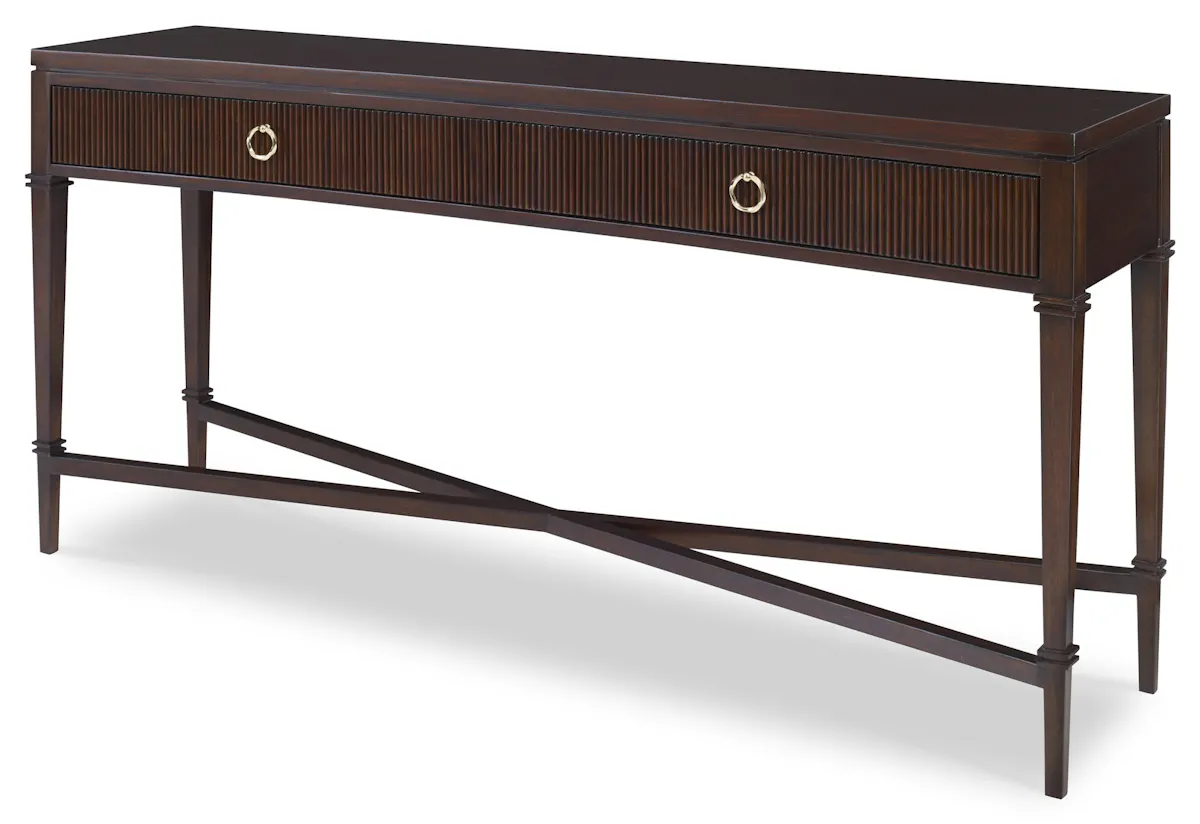 Ambella Home 09170-850-001 Reeded Console Table Ambella Home 09170-850-001 Reeded Console Table